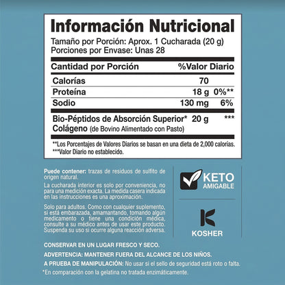 Ellesi Vitalys™ Colágeno que tu cuerpo realmente absorbe.