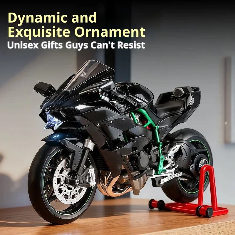 Replica 1:9 Kawasaki ninja h2r Artesanal